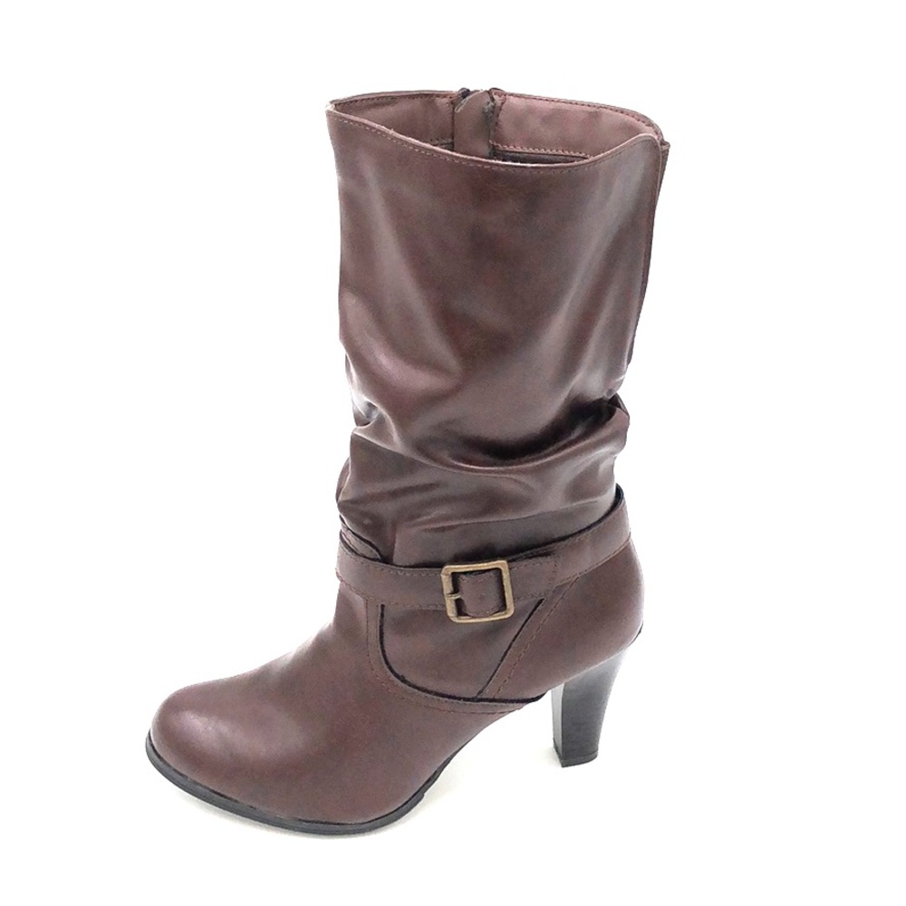 - Arizona Jean Co Absolute Chocolate Heeled Boots